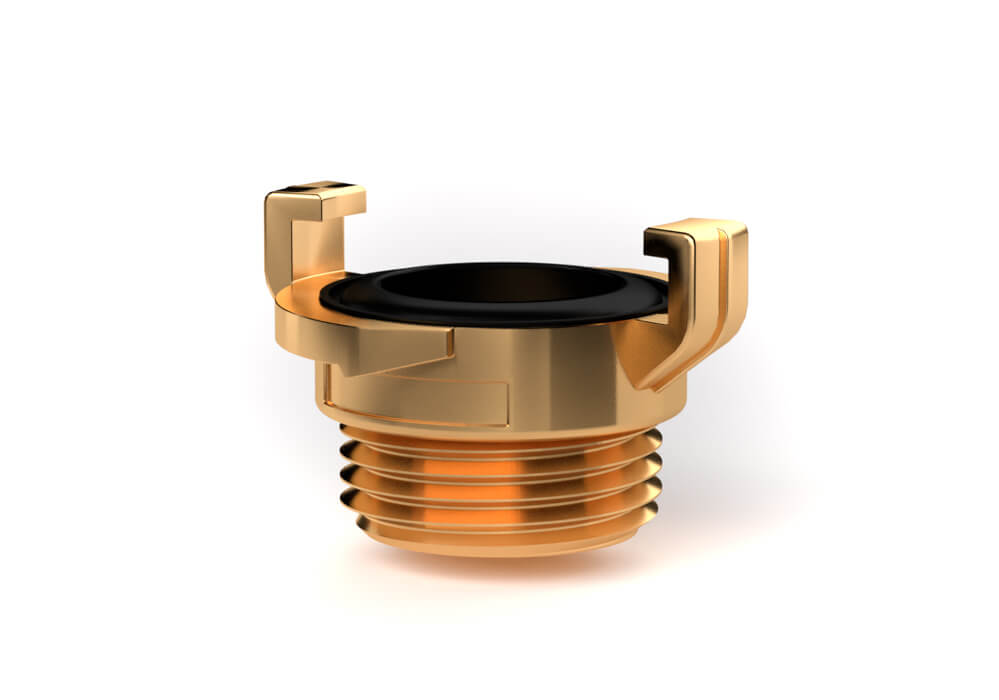 Kopplingsdel utv. gänga