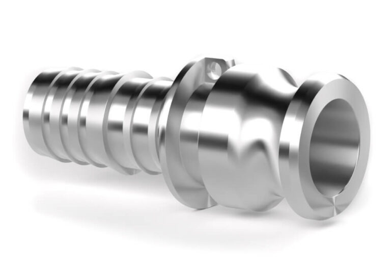 Hankoppling E - slangans. aluminium