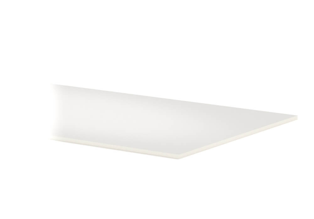 Gummiduk vit utan inlägg