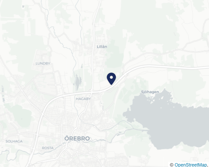 Örebro map