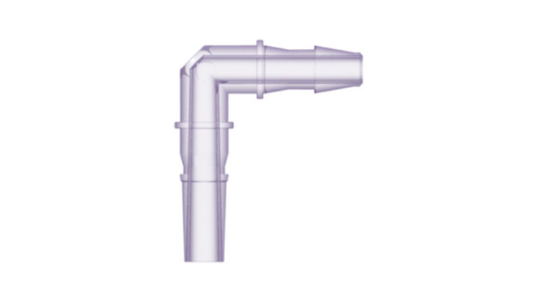 Luer male for 200 series hose nipple, angle