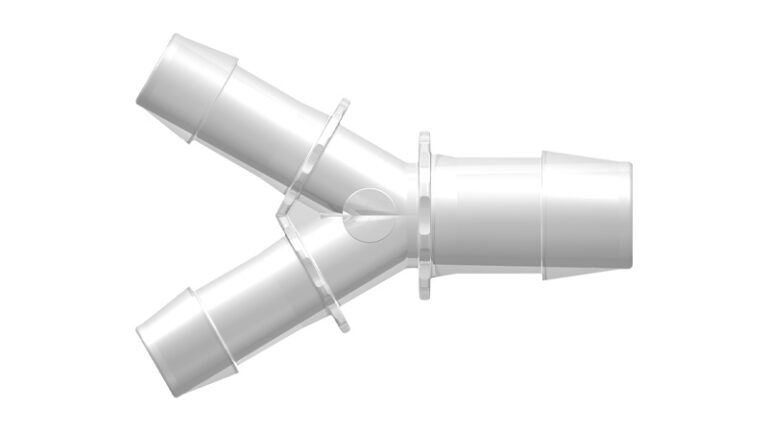 Y-reduction coupling with 600 series hose nipples