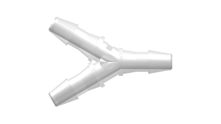 Y-hose coupling with 200 series hose nipples