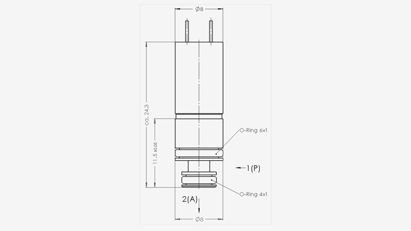 DIMENSIONS VP 204-90