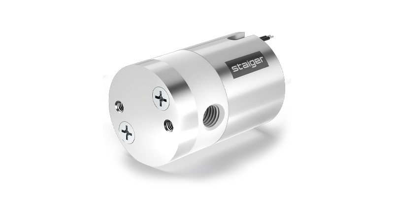 Media-sealed 3/2-way valve, PTFE