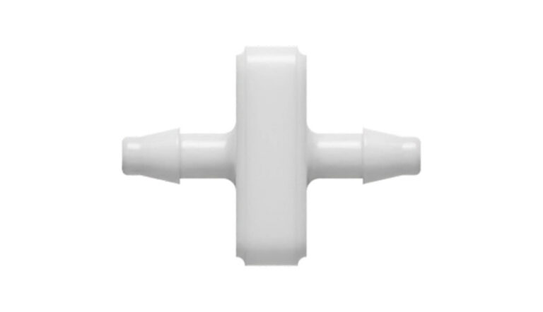 1/16" x 1/16" straight hose nipple