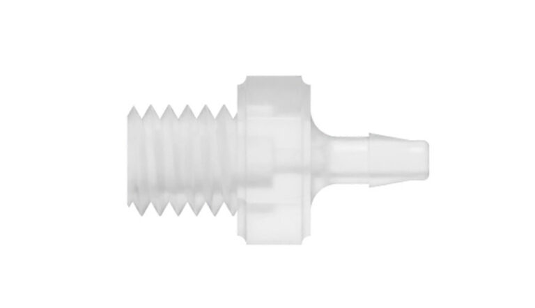 1/16" x 10-32 UNF gängad slangnippel