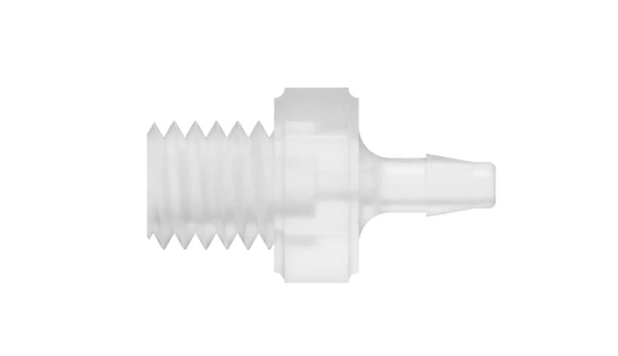 1/16" x 10-32 UNF gängad slangnippel
