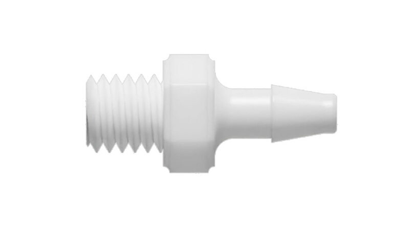 3/32" x 10-32 UNF gängad slangnippel