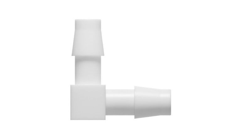 3/8" x 3/8" angled hose nipple