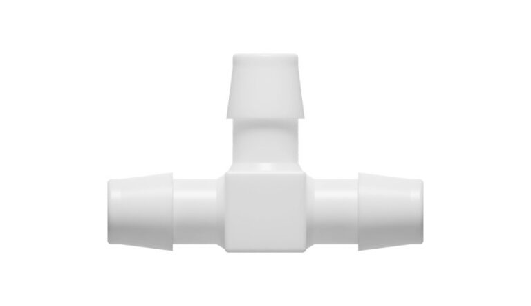 1/2" x 1/2" x 1/2" T-hose nipple