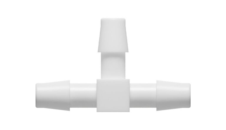 3/8" x 3/8" x 3/8" T-hose nipple