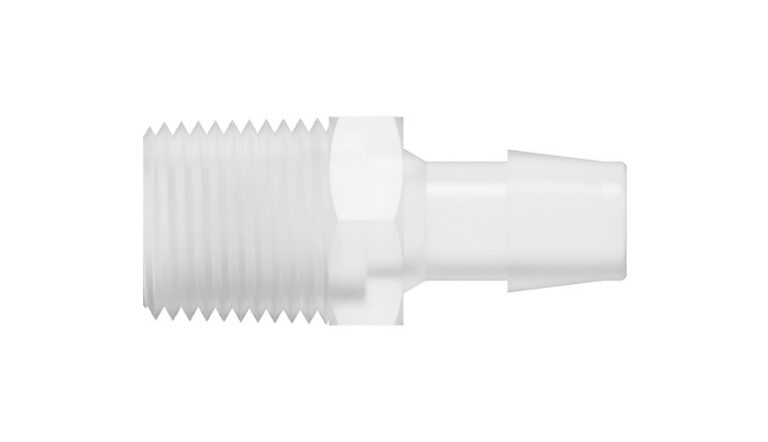 1/2" x 1/2-14 NPT straight threaded hose nipple