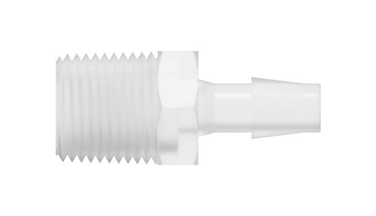 3/8" x 1/2-14 NPT straight threaded hose nipple