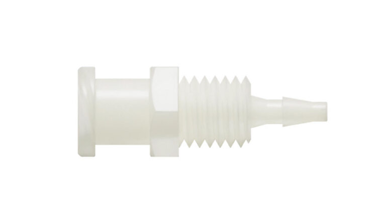 1/16" female threaded bulkhead Luer