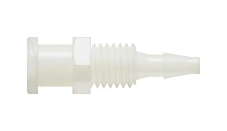 3/32" female threaded bulkhead Luer