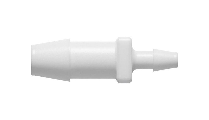 1/4" x 1/8" straight reducing hose nipple