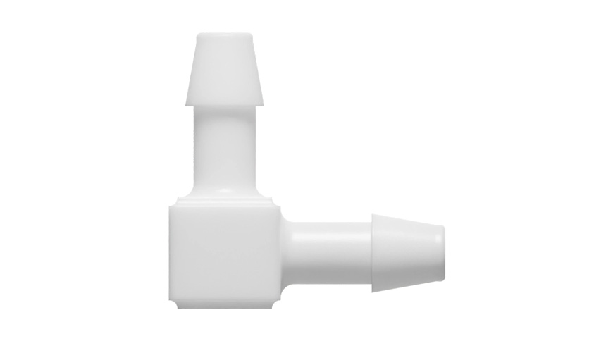 3/16" x 3/16" angled hose nipple