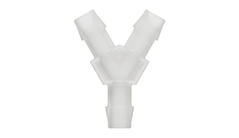 3/8" x 3/8" x 3/8" Y-Hose Nipple