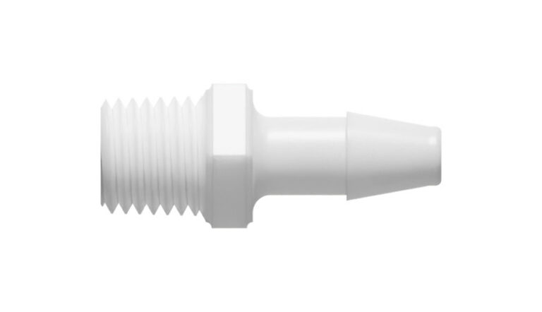 5/32" x 1/16-27 NPT threaded hose nipple