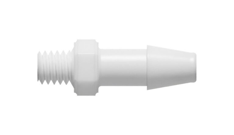 5/32" x 10-32 threaded hose nipple