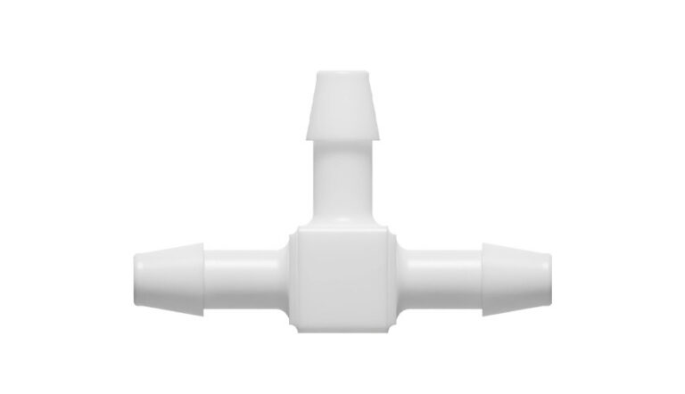3/16" x 3/16" x 3/16" T-hose nipple