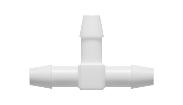 1/4" x 1/4" x 1/4" T-Fitting, Kynar