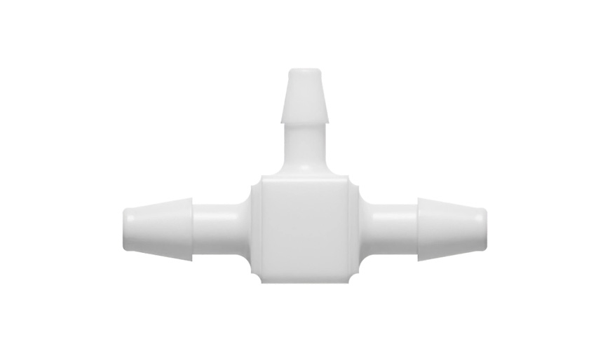 1/8" x 1/8" x 3/32" reducerande T-slangnippel