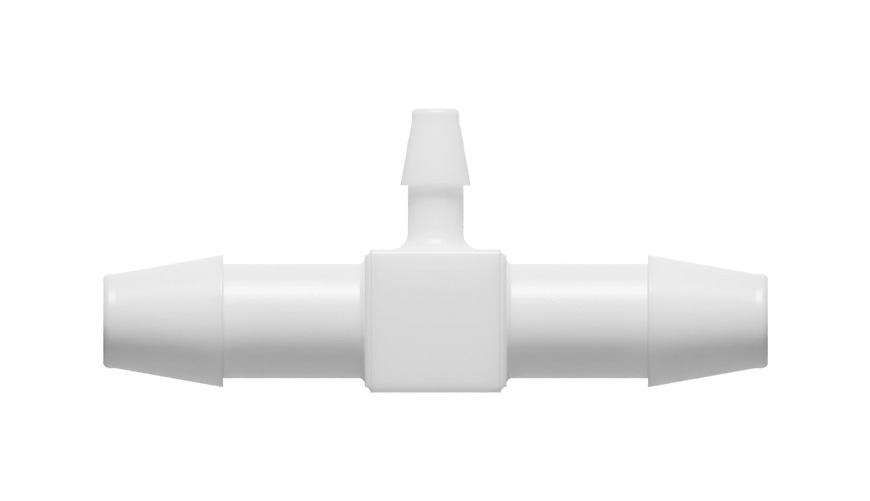 1/4" x 1/4" x 1/8" Reducing T-Fitting