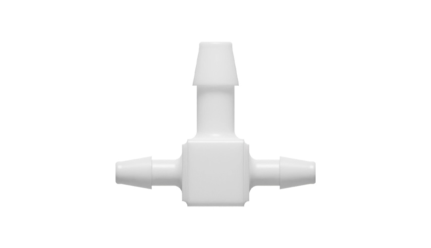 1/8" x 1/8" x 3/16" expanderande T-slangnippel