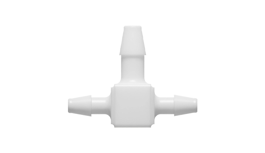 1/8" x 1/8" x 5/32" expanderande T-slangnippel